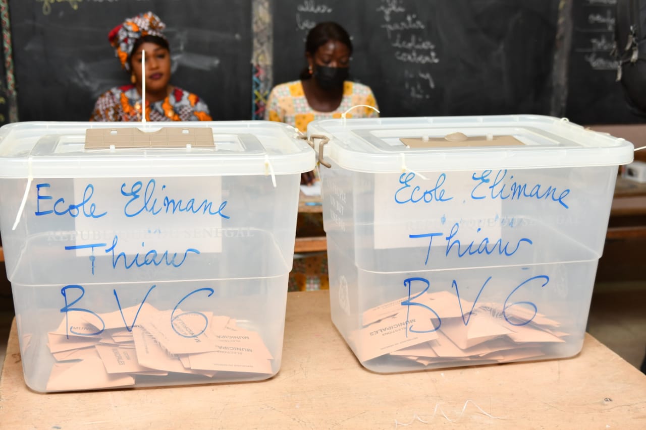 Abdoulaye Diouf Sarr vient de voter au bureau n°6