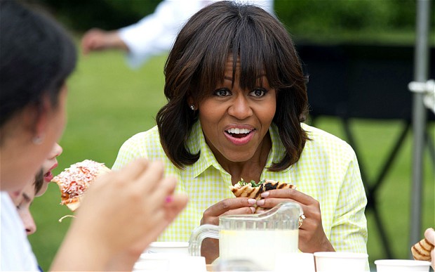 Michelle Obama mange toujours saint et équilibré !