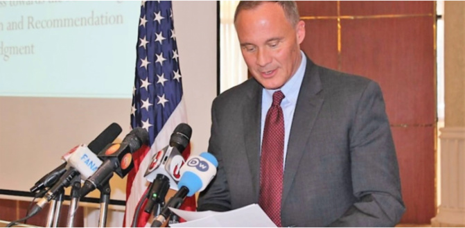 Diplômatie: Le nouvel ambassadeur Américain a présenté ses lettres de créances