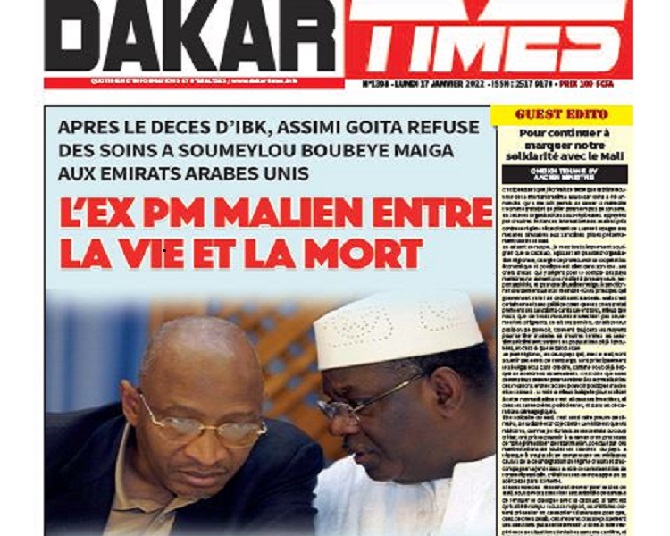 « Après le décès d’ IBK, Assimi Goita refuse à Soumeylou Boubeye Maiga des soins aux Emirats Arabes Unis » alertait Dakartimes