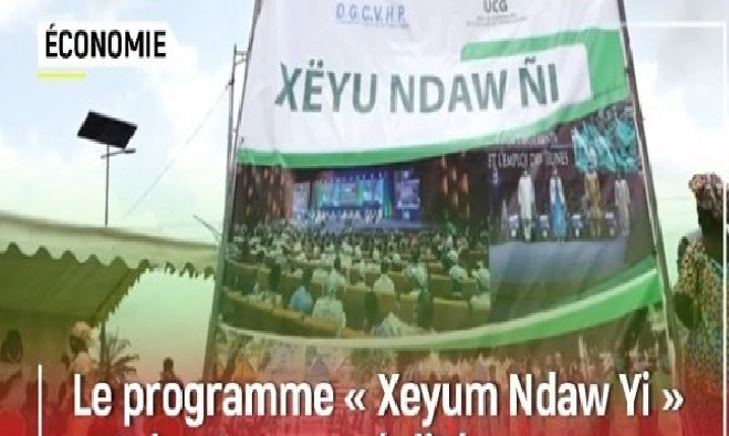"Xëyu Ndaw Ñi" : Plus de 46.334 emplois générés par le programme, selon les chiffres du Président Sall