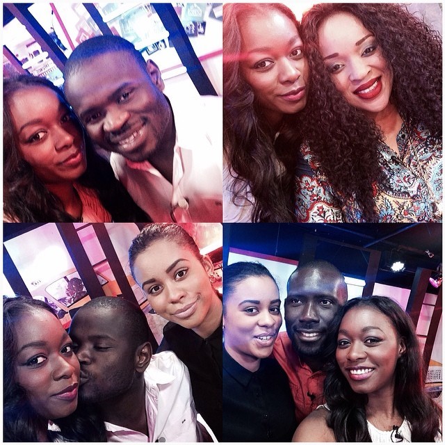 Photo: La dream team qui va animer l'émission Yewouleen