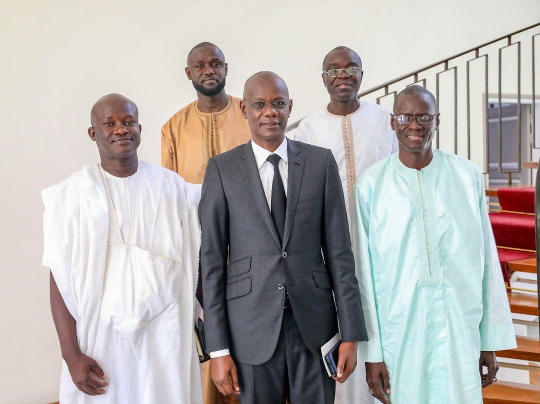 Le maire de Bambey, Assane Dia, a été reçu ce jeudi au palais de la République