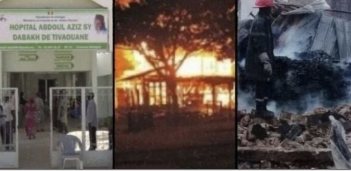 Tivaouane : Après les 11 bébés morts calcinés, un nouvel incendie s'est déclaré à l'hôpital Mame Abdou Sy Dabakh