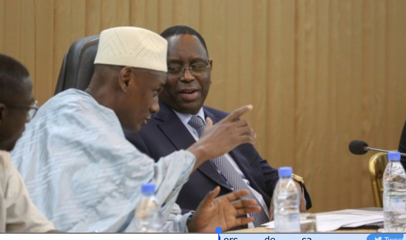 AUDIENCE AVEC DES MILITANTS DE RANEROU – Macky Sall adoube Amadou Dawa Diallo et mise sur le Ferlo pour combler d’éventuels gaps