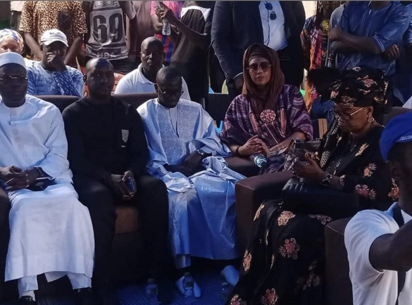 Présentation de condoléances : Les leaders de Yewwi Askanwi au domicile du défunt Alexis Diatta tué lors de la manifestation du 17 juin.