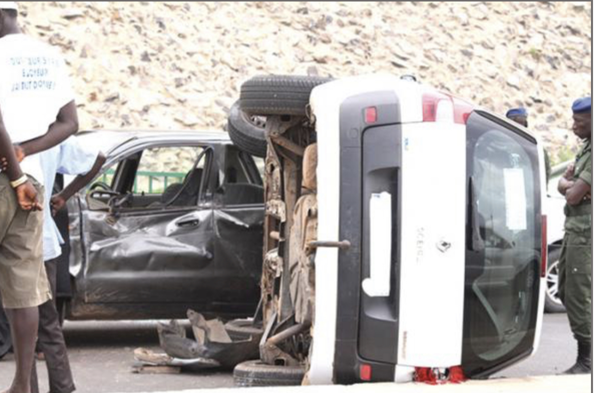 Accident de la route à Fatick: Trois morts et deux autres blessées enregistrés