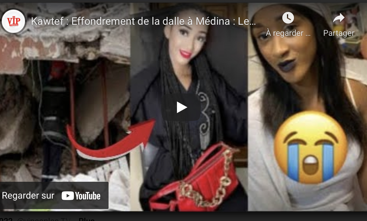 Kawtef : Effondrement de la dalle à Médina : Les tristes témoignages du