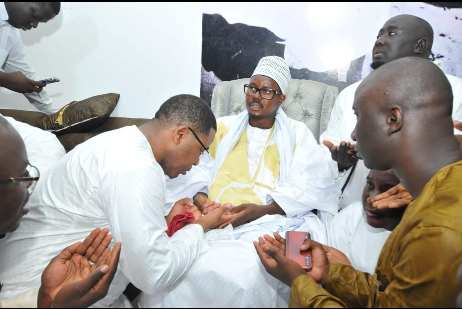 Serigne Mountakha loue les actions et l'engagement du Président Bougane Gueye, "