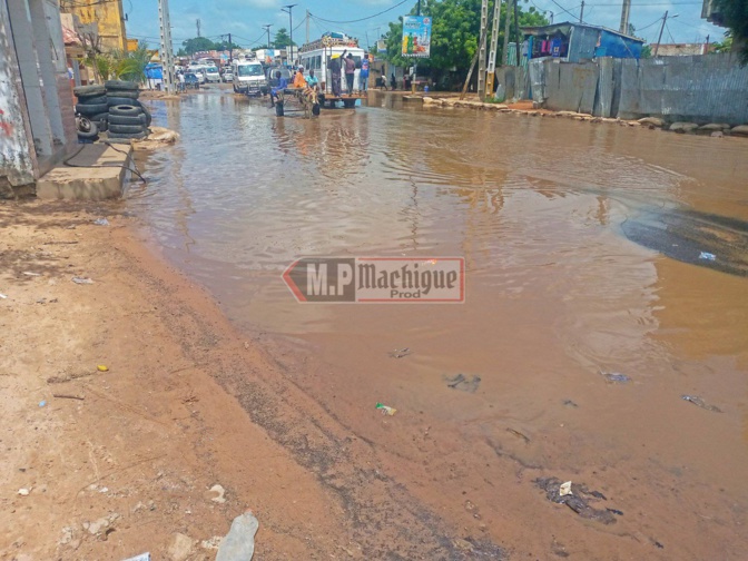 Image du jour : A Darou Mouhty, après la pluie c'est le..... !