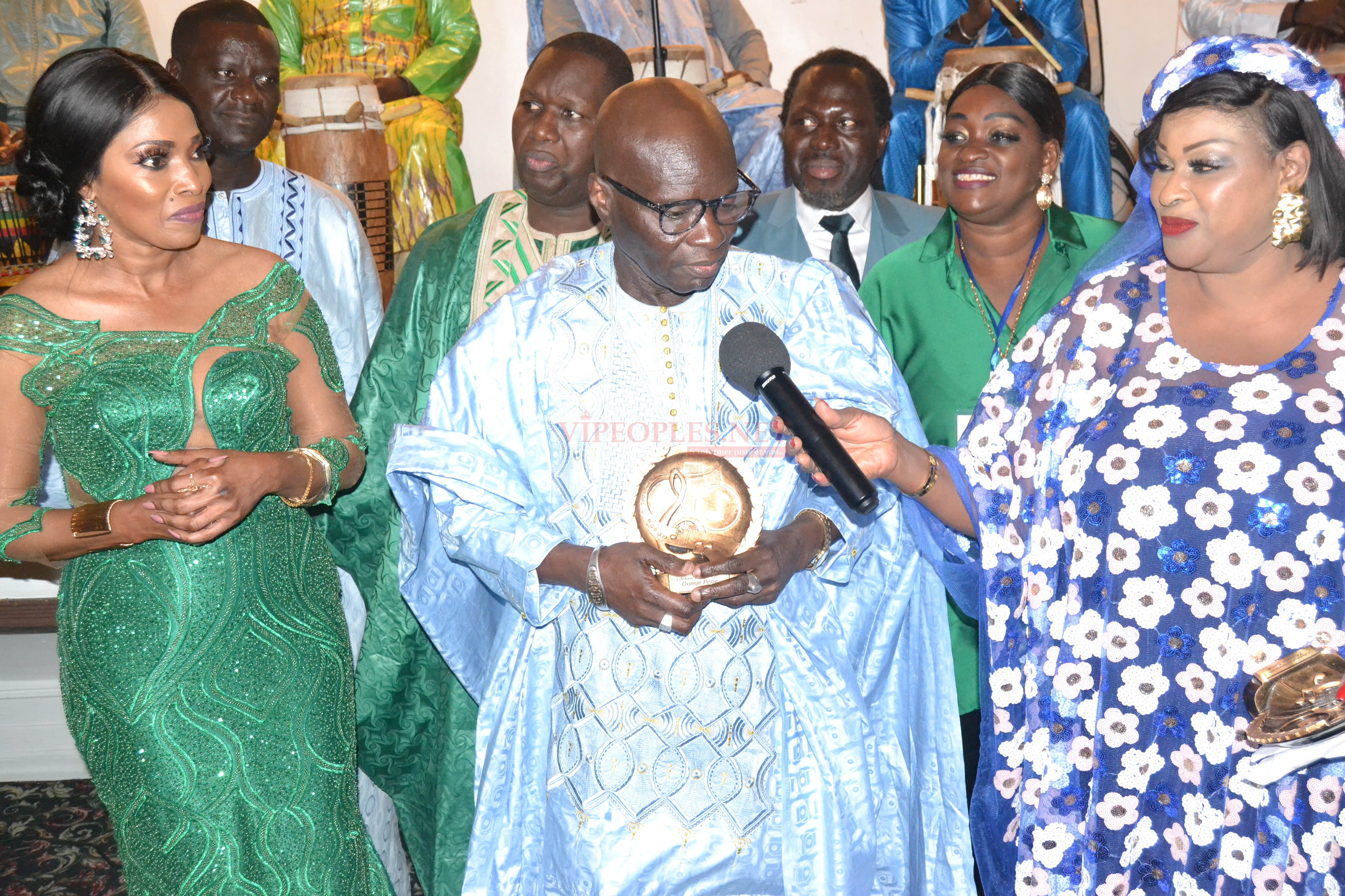 Omar Pen, Youssou Ndour, Thione Seck, Baba Maal, Ismael Lo, et Wally B Seck honorés par le Collectif des Sénégalais de la Diaspora à New York