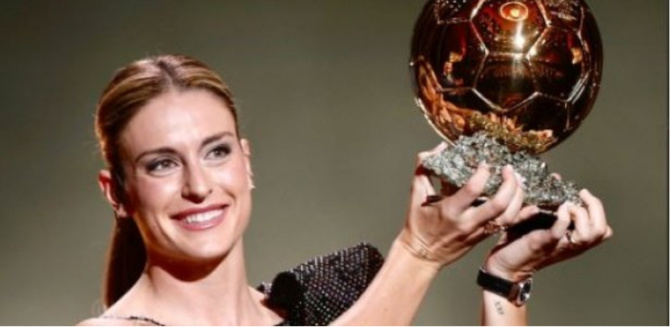 Ballon d'Or féminin: Alexia Putellas gagne ce trophée pour la deuxième année consécutive