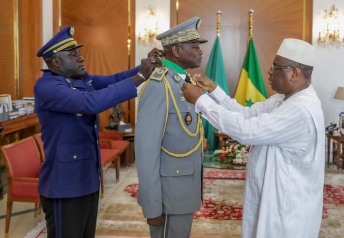 Le Général Meissa Cellé Ndiaye décoré