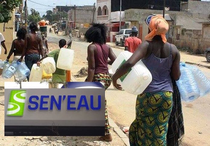 Sen’Eau annonce des perturbations à Dakar ce samedi, voici les zones concernées