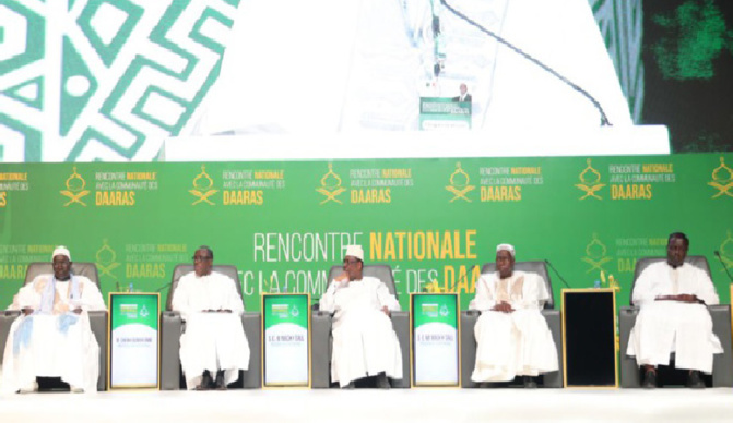 Plus de 25 milliards FCfa investis entre 2012 et 2022 : Le « Témoin » du Président Macky Sall à sa rencontre avec la Communauté nationale des « Daara » Plus de 25 milliards FCfa investis entre 2012 et 2022 : Le « Témoin » du Président Macky Sall à sa rencontre avec la Communauté nationale des « Daara »