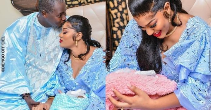 Admirez les belles photos du baptême de la journaliste Néné Aïcha de la Sentv