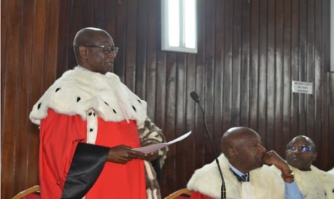 Magistrature : Le dernier discours du Premier président de la Cour suprême Cheikh Tidiane Coulibaly