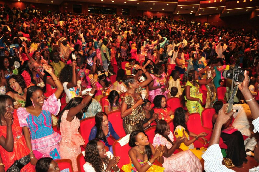 3 Fois d'affilés:Les images de la soirée "Rakadiou show" de Pape Diouf  nouveau roi du grand théâtre avec Prince PAB EVENTS