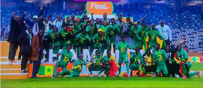 Le Sénégal remporte le CHAN
