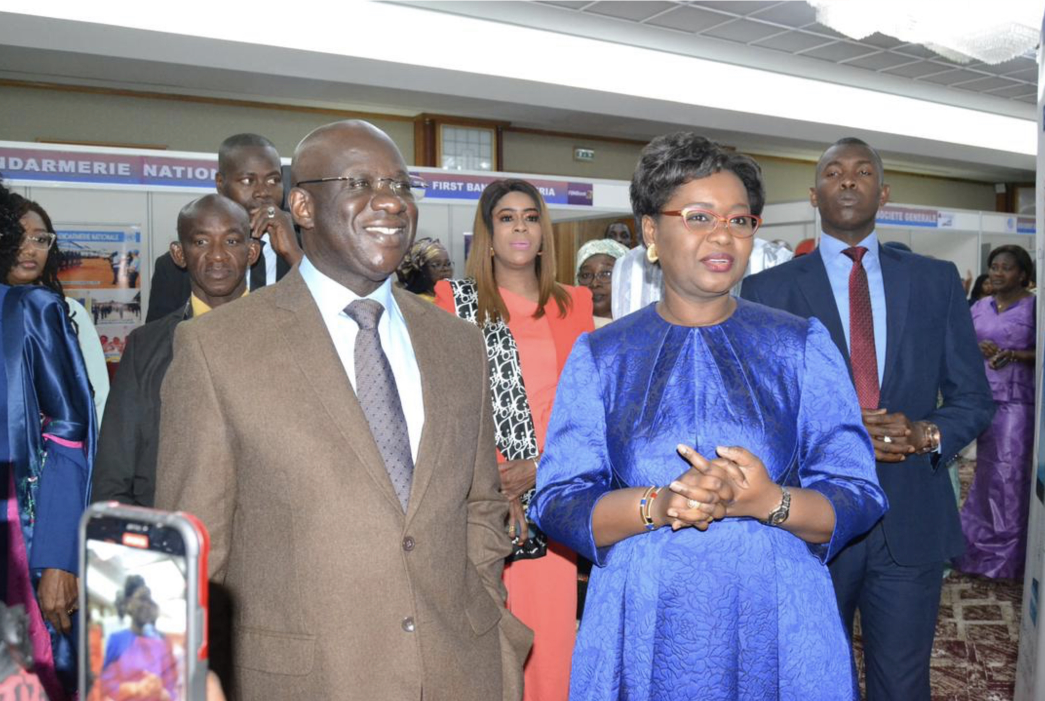 En images 22e éditions Forumdu 1er emploi avec le groupe Promo Consulting du président Mbagnick Diop du MEDS