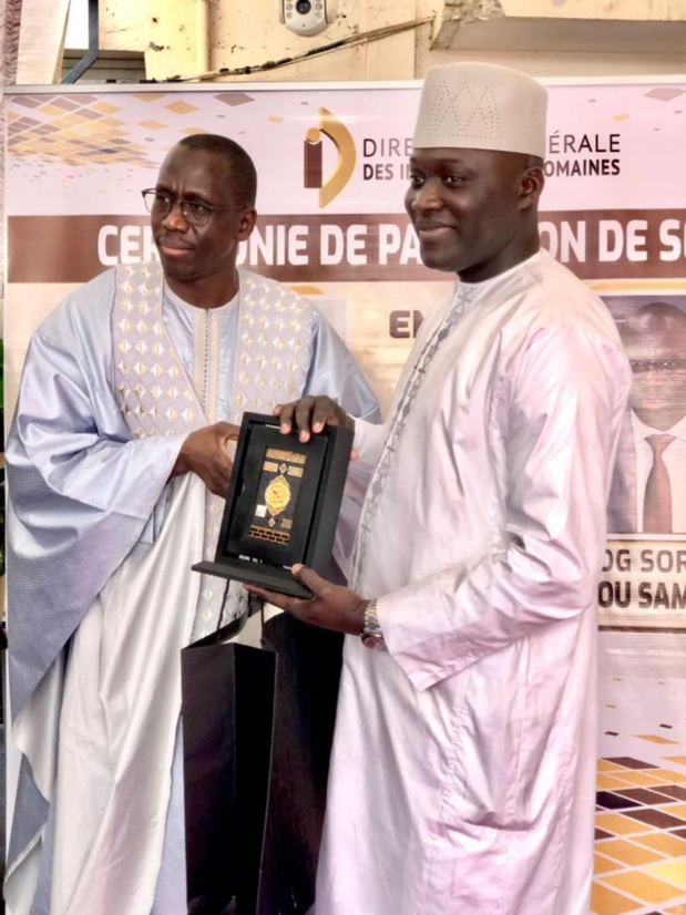 Passation de service à la DGID : Le nouveau DG Abdoulaye Diagne rend hommage à son prédécesseur, Bassirou S. Niasse