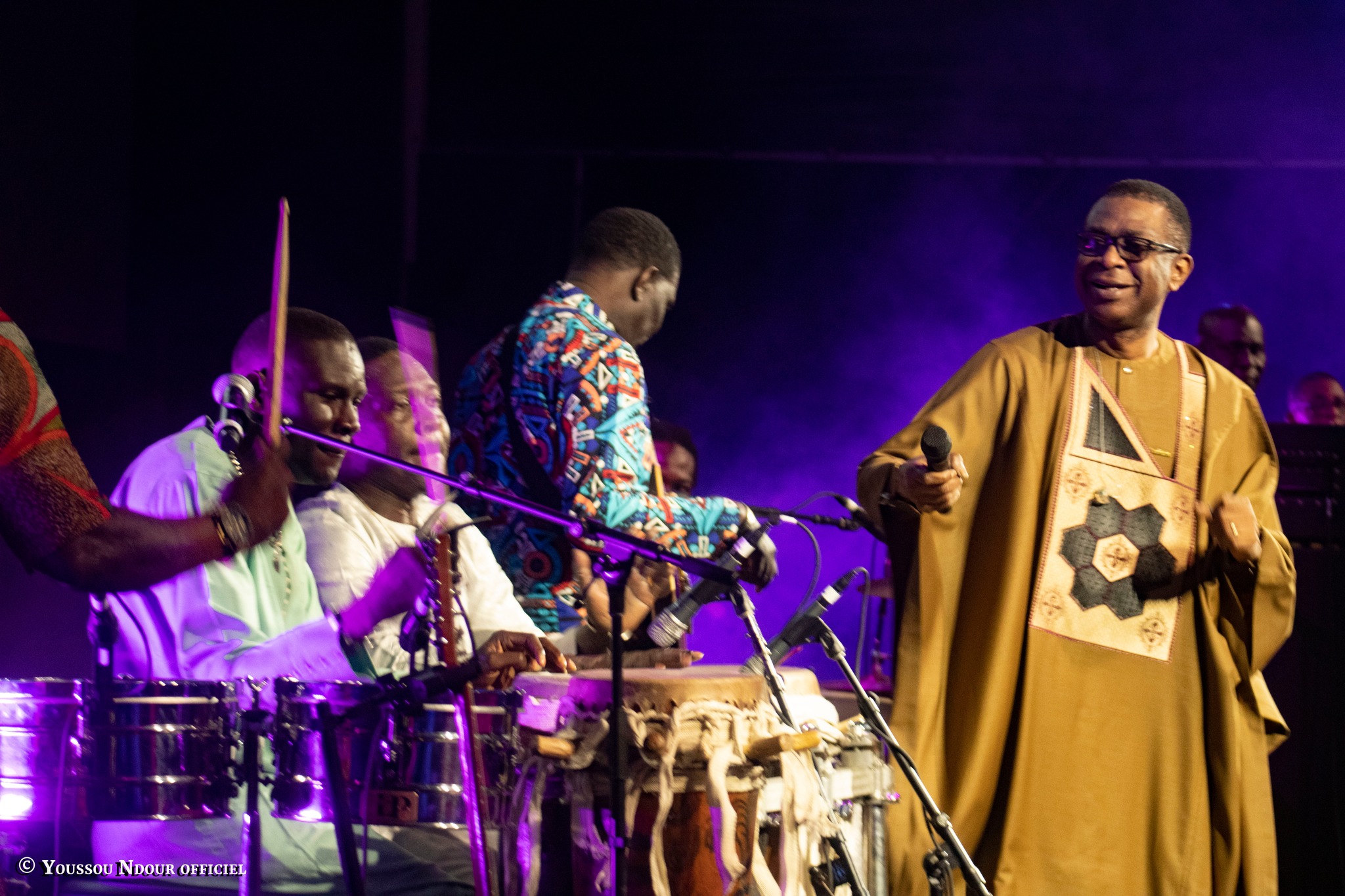 En images du concert de Youssou Ndour en Australie.