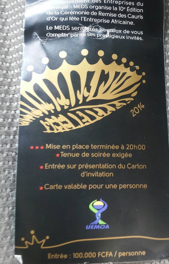 Cauris d’or , Cauris dehors ,cauris d'arnaqueur et cauris d'escroquerie: Quels cauris pour  Mbagnik Diop Souche Pdt du MDES?