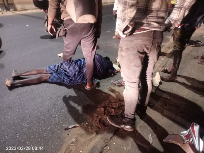 Urgent – Autopont Cambéréne : Une 4×4 Chevrolet écrase une moto Jakarta – La victime dans un état critique