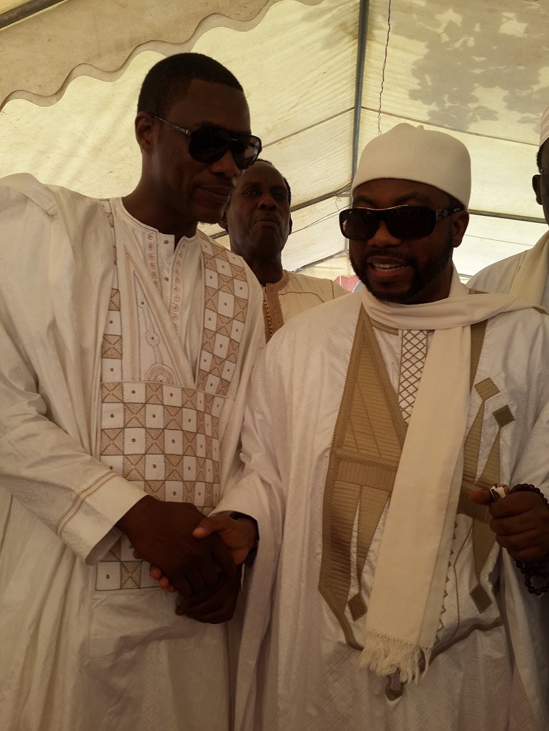 Images du baptéme de Seydina Mouhamed Diouf fils du chanteur Pape Diouf. Regardez