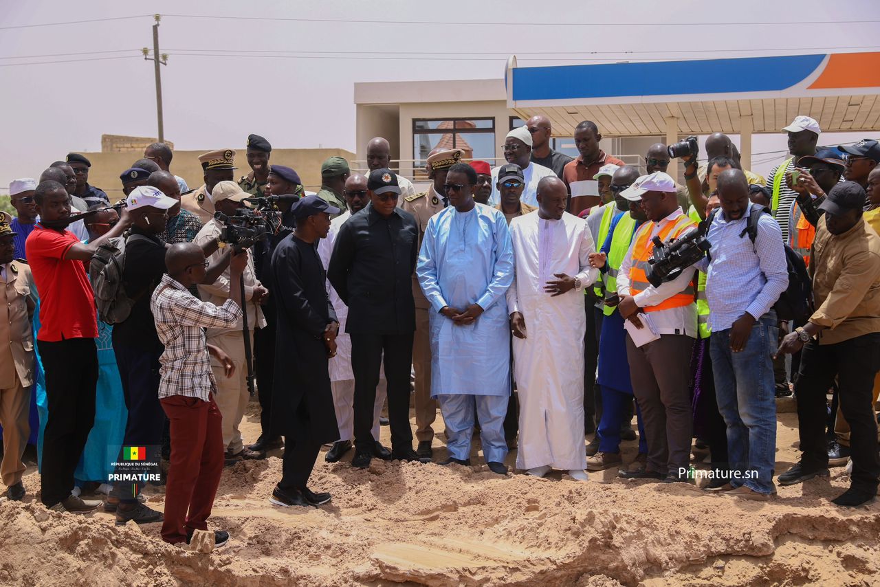 TOUBA : Le Premier ministre Amadou visite les chantiers et se rend chez Serigne Mountakha