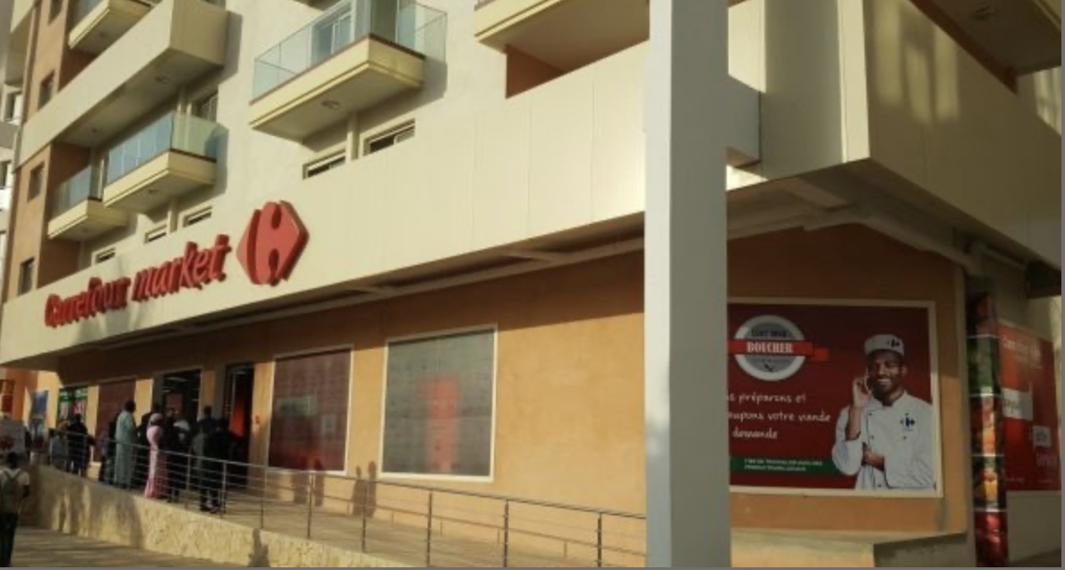 Banlieue de Dakar : Le magasin du Groupe Cfao Carrefour, complètement pillé