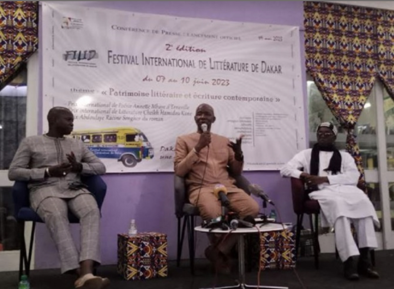 Culture : prévu ce jour, le Festival international de littérature de Dakar reporté à cause de la tension politique