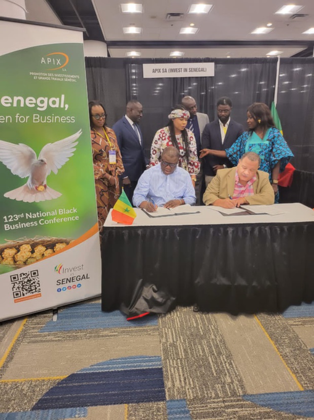 123ème conférence de l'Alliance des Hommes d’Affaires Afro Descendants des États-Unis et de la Diaspora : l'APIX vend la destination Sénégal