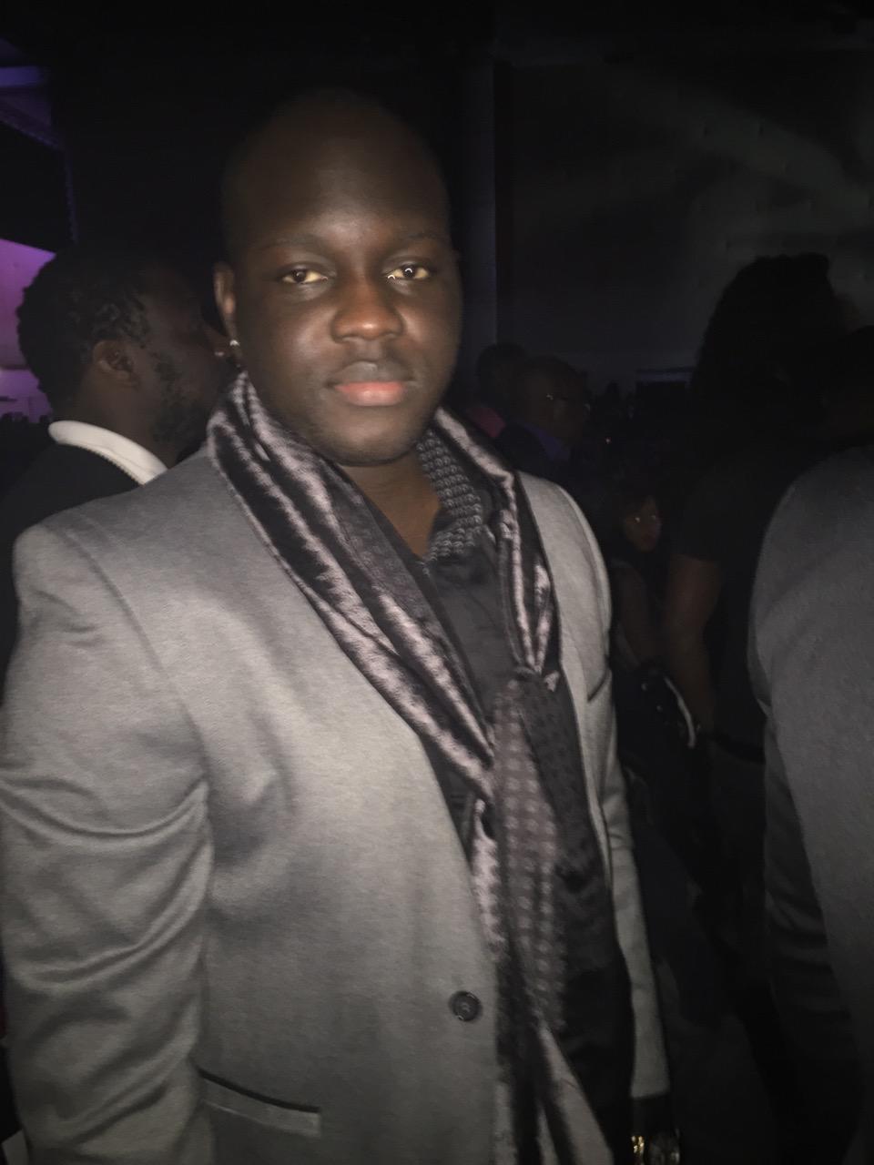Zing Senghor l'homme de la jet-sett de Bruxelles au Dock de Pullman