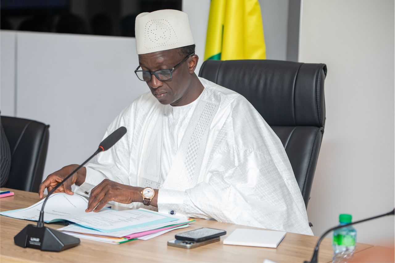 CONSEIL INTERMINISTÉRIEL SUR LA CAMPAGNE DE COMMERCIALISATION ARACHIDIERE