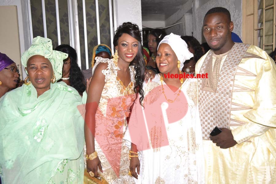 Les images du mariages du mariage de la fille de MBagnick Diop avec le mannequin Baye Bia. Regardez