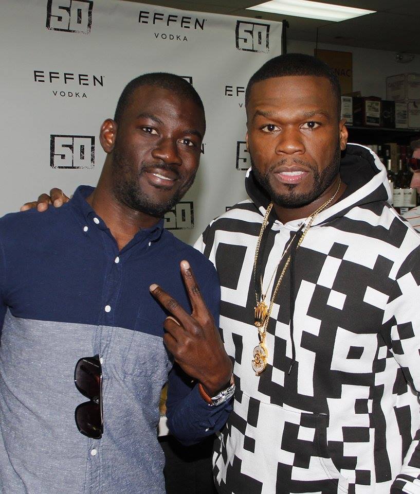 Le paparazzi Gomis en compagnie de 50 Cent aux USA;