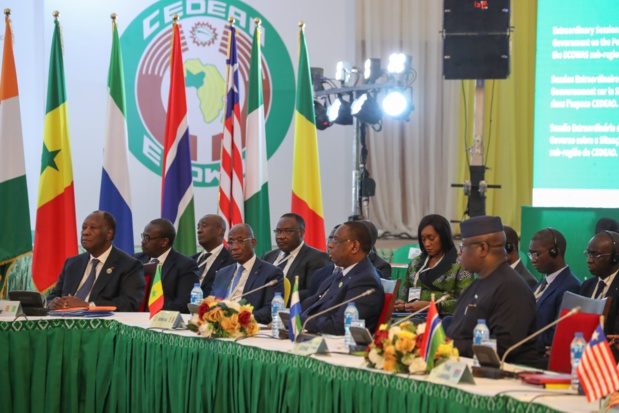 Retrait du Burkina, du Mali et du Niger : Ce que recommande la Conférence des chefs d’Etat de la Cedeao