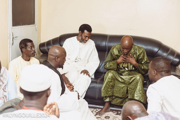 Présidentielle 2024: Visite de Courtoisie du candidat Aly Ngouille Ndiaye à Darou Serigne Touré