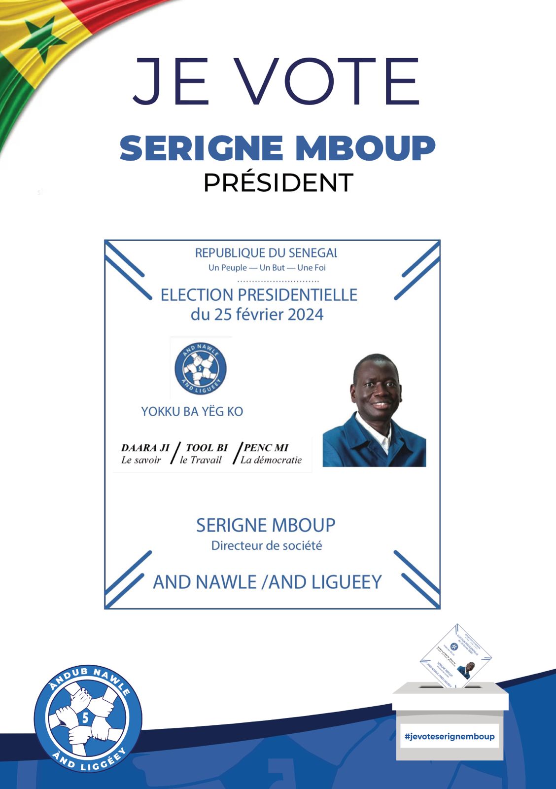 Biographie et parcours itinérant du Daara au Palais de la république, le Président Serigne Mboup un choix pour éradiquer le chômage.