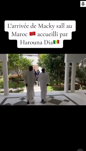 Maroc : Macky Sall accueilli par Harouna Dia (Vidéo)