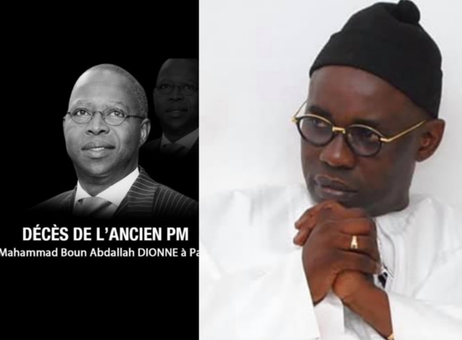 Samuel A. Sarr exprime ses condoléances suite au décès de Talibé Mahammed Boun Abdallah Dionne