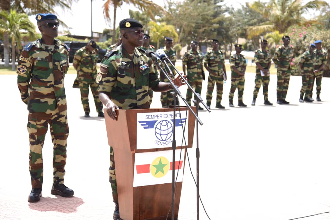Visite du Chef d'État-Major Général des Armées à la Base aérienne de Dakar