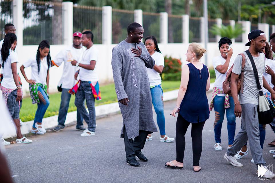 Akon en tournage d’un nouveau clip contre Ebola