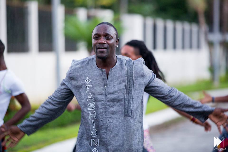 Akon en tournage d’un nouveau clip contre Ebola