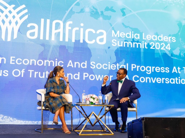 Sommet des dirigeants des médias d'Afrique : Le président de la Bad félicite le fondateur de « All Africa Media », Amadou Mahtar Ba