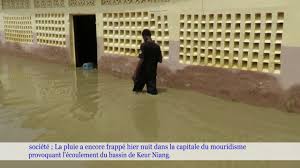 Touba : La pluie a encore fait déborder le bassin de Keur Niang