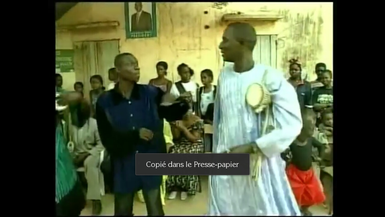 SOUVENIR: Pape Diouf feat Massamba Diop. Regardez