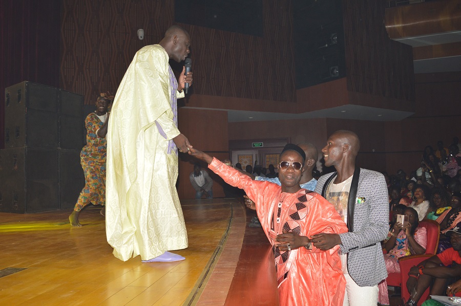 Surlendemain de la Tabaski, PAPE DIOUF le roi incontestable du grand théâtre.