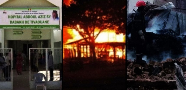 Incendie à la maternité de Tivaouane : L'intervention rapide des vigiles fait éviter le pire Incendie à la maternité de Tivaouane : L'intervention rapide des vigiles fait éviter le pire